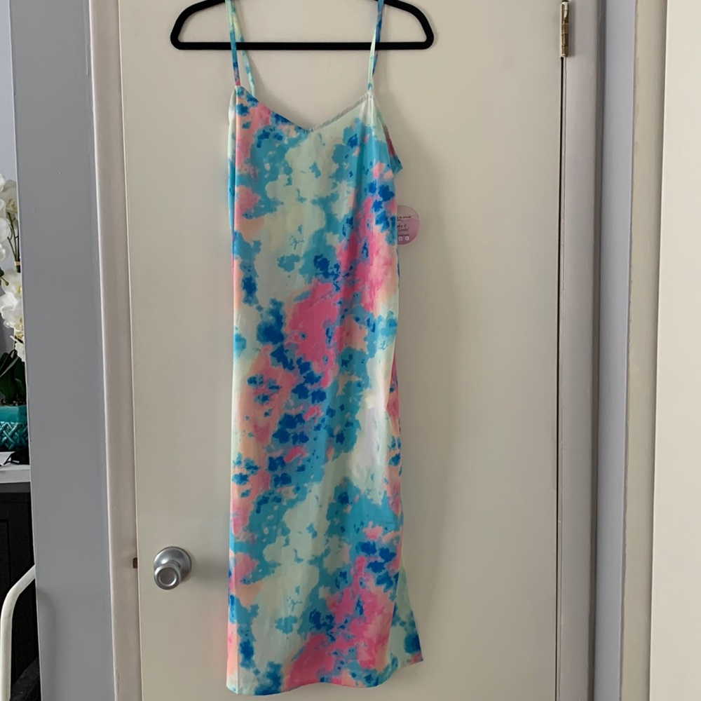 NWT Francesca’s multi-color dress